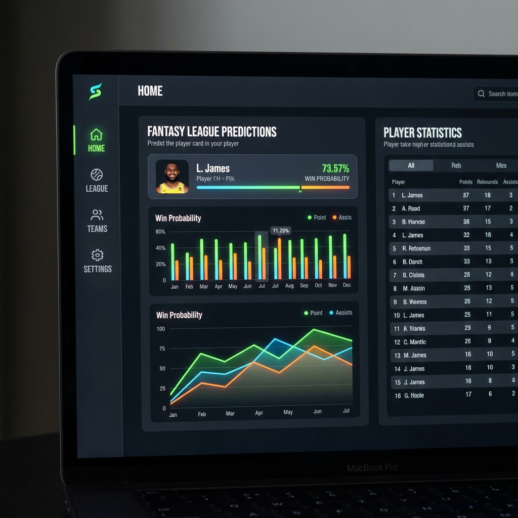 Fantasy League Prediction Interface