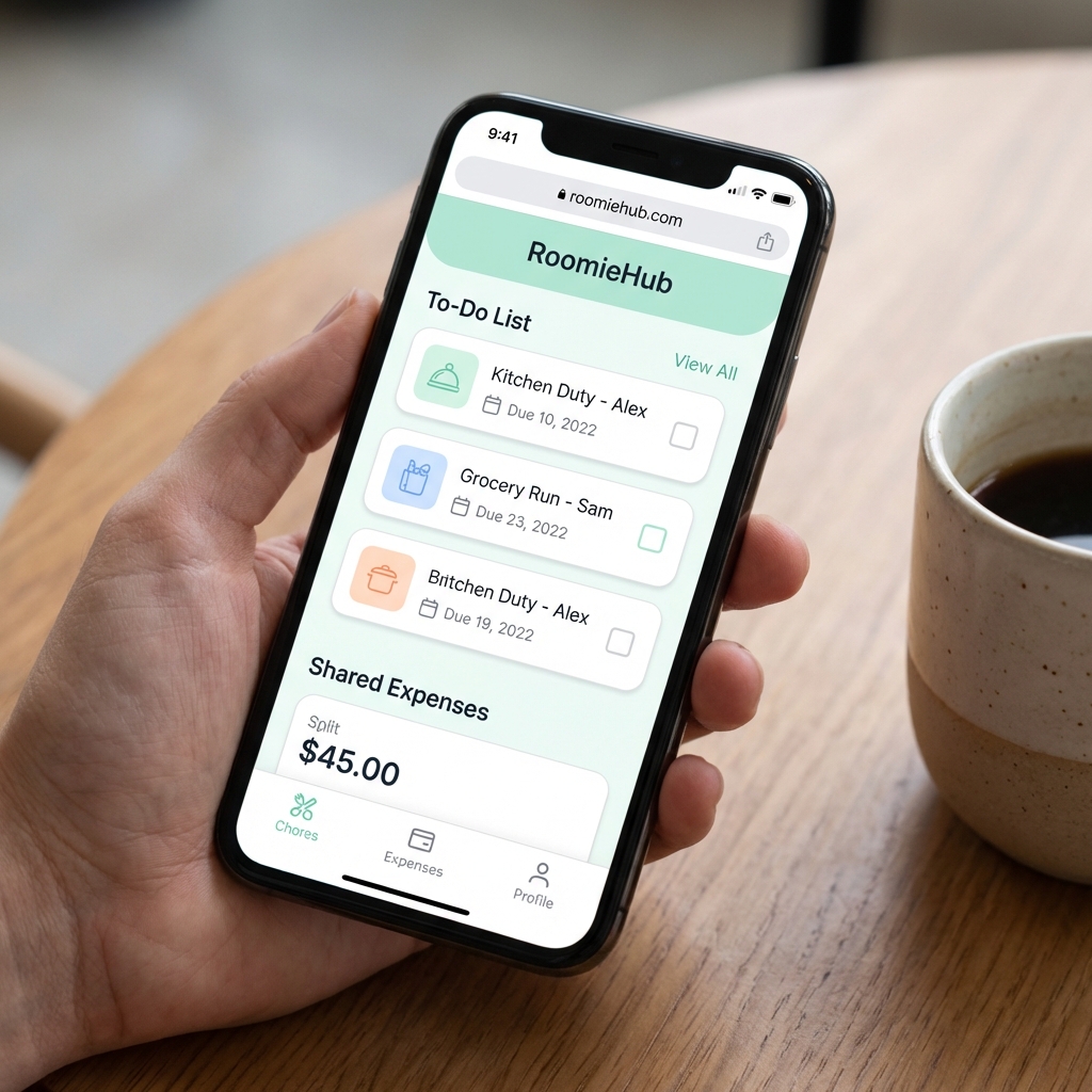Roommate Collaboration App